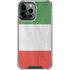 Italy Flag Distressed iPhone 14 Pro Max Clear Case